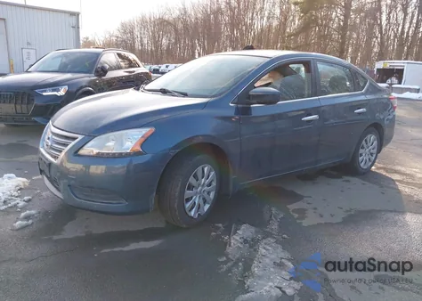 2014 Nissan Sentra S from USA, damaged, VIN 3N1AB7AP2EL682749